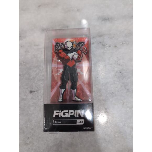 FiGPiN #244, Dragon Ball Fighter Z Jiren, GameStop Exclusive. Enamel Pin, Unlock - Picture 1 of 5